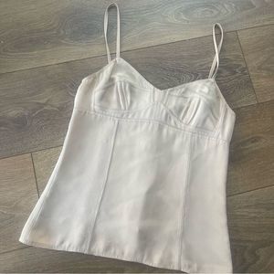 MARC JACOBS Nude bustier cami top